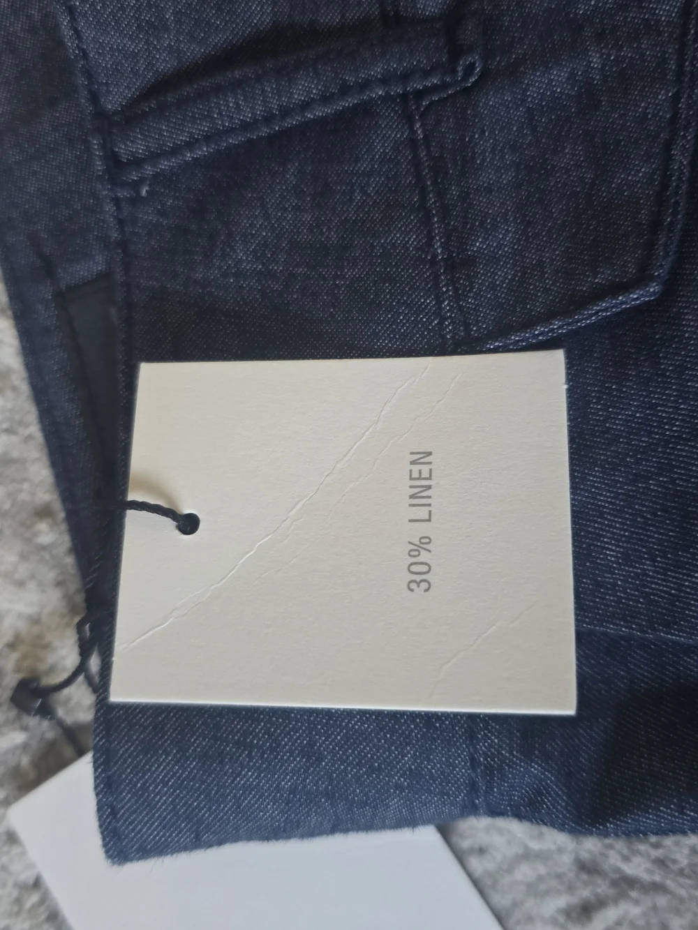 Zara Wide-Leg Culotte Trousers Linen Blend With Wide Cuff